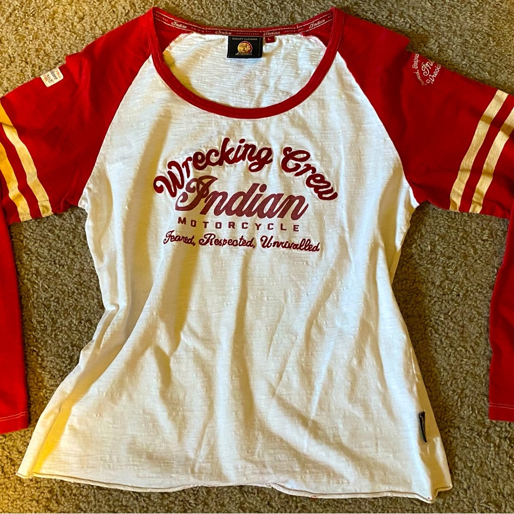 Indian Motorcycle “Wrecking Crew” LS Tee